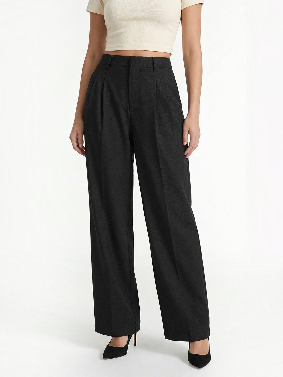 Geschneiderte weite Hose