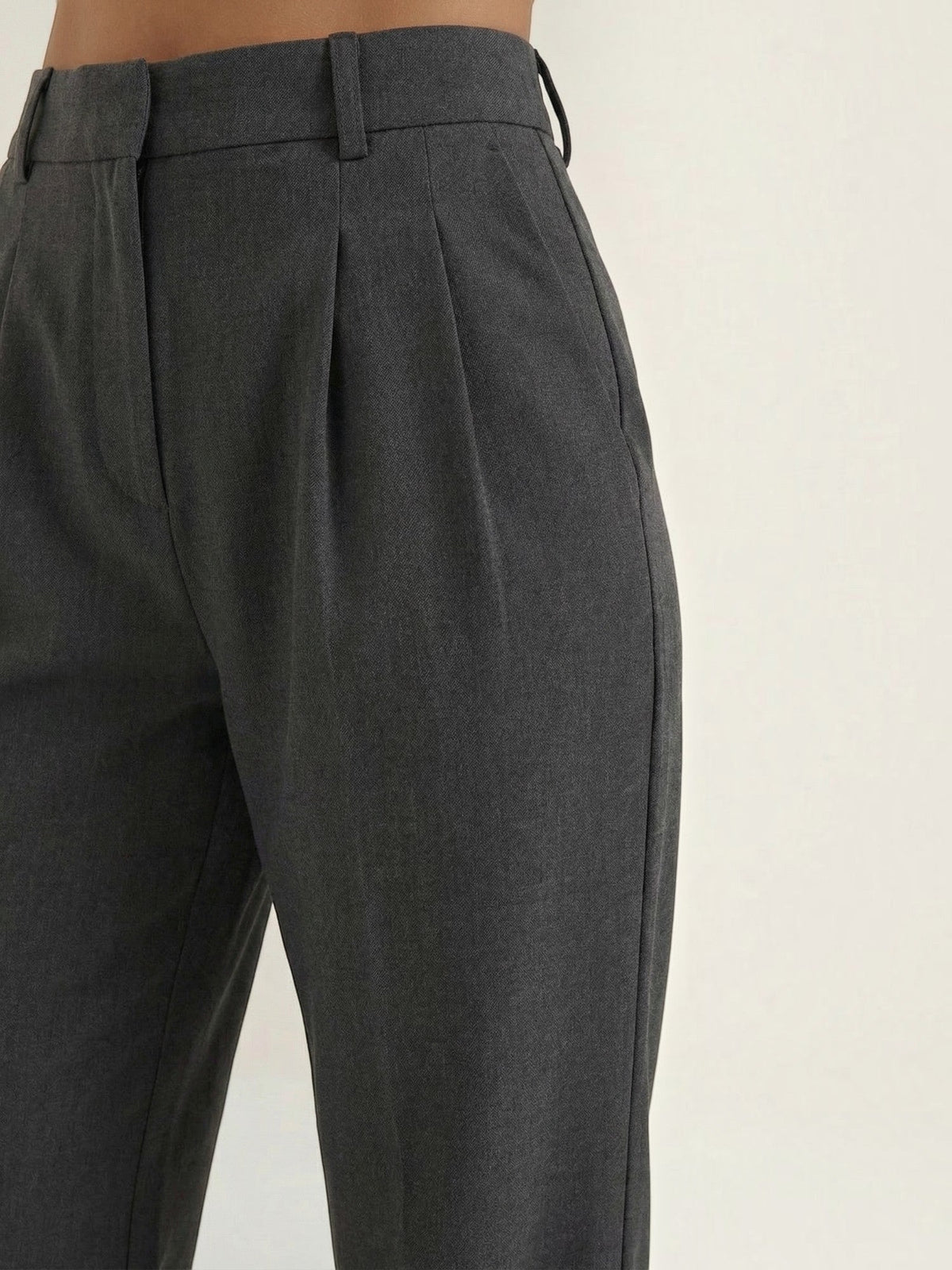 Geschneiderte Hose mit geradem Bein