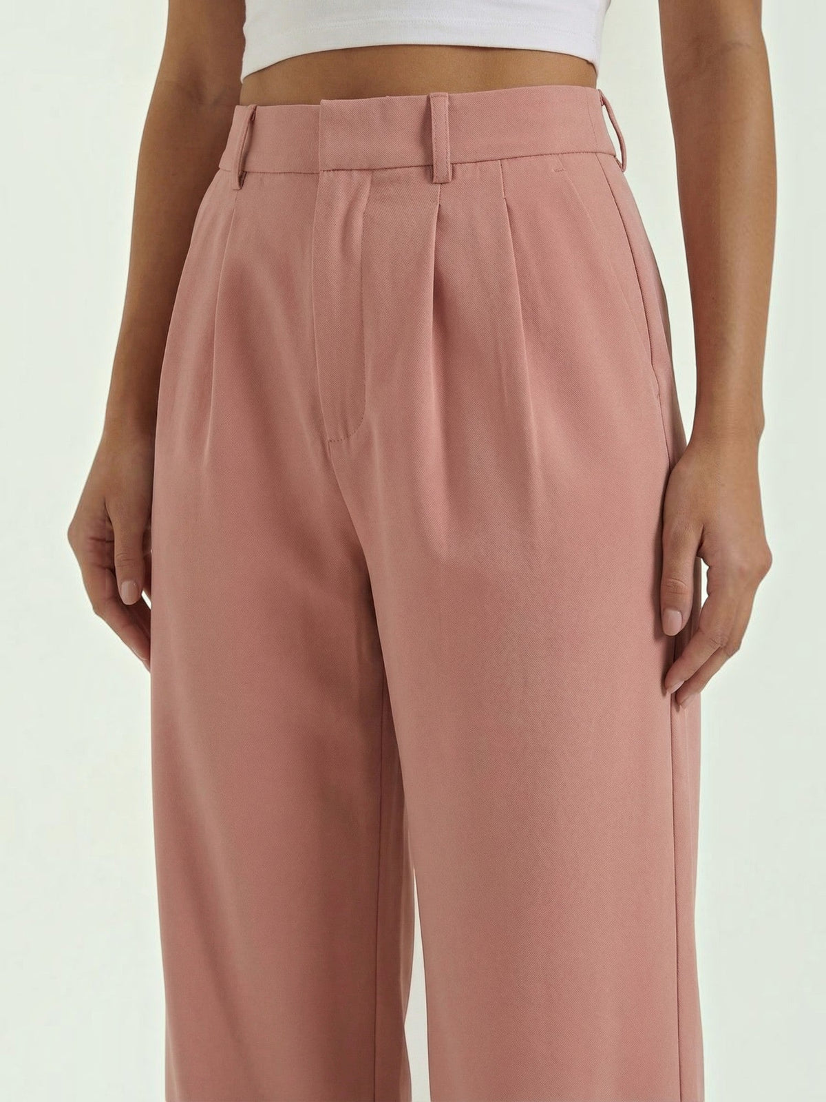 Geschneiderte Hose mit geradem Bein