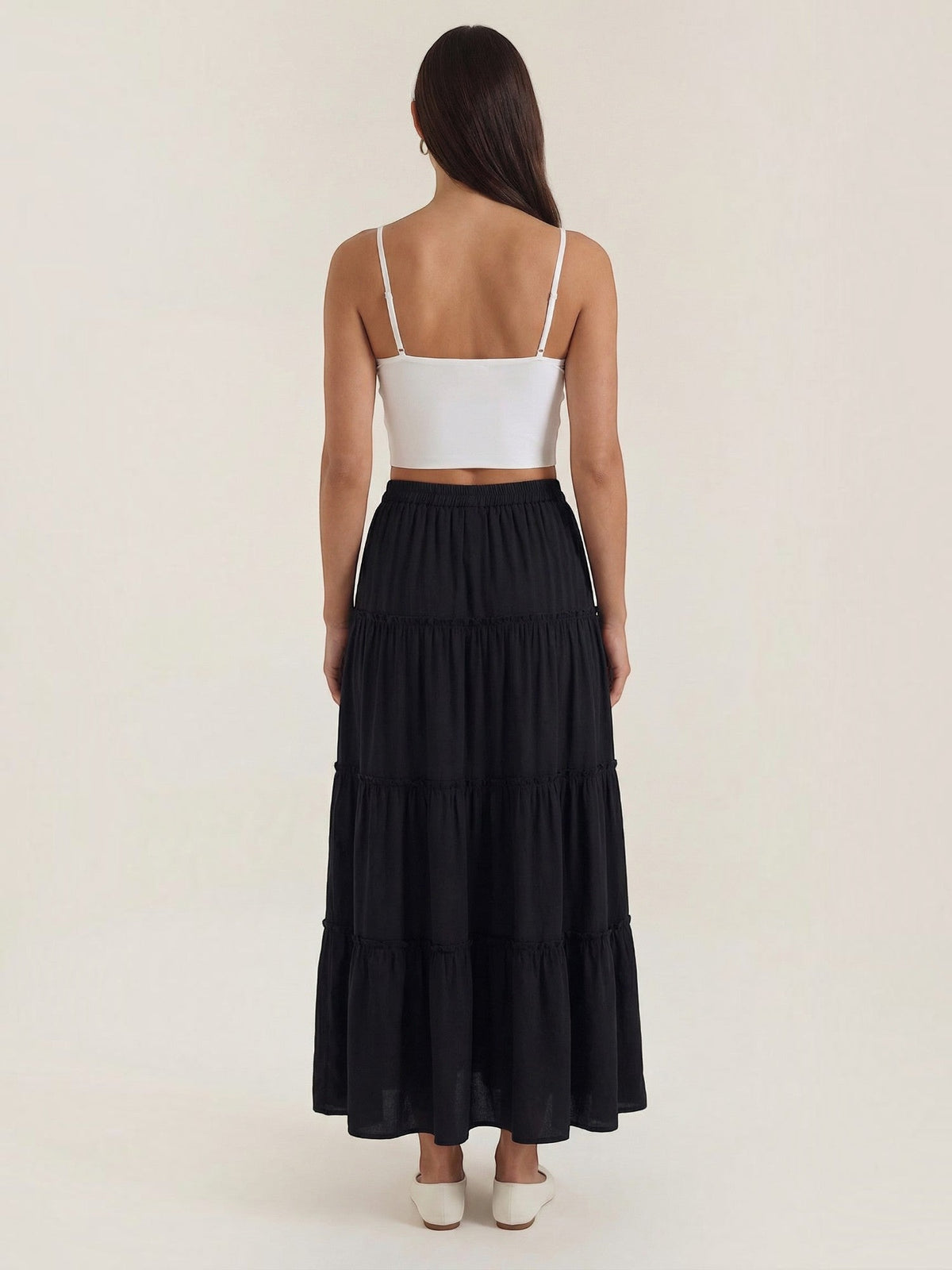 Cropped Top mit Herzausschnitt