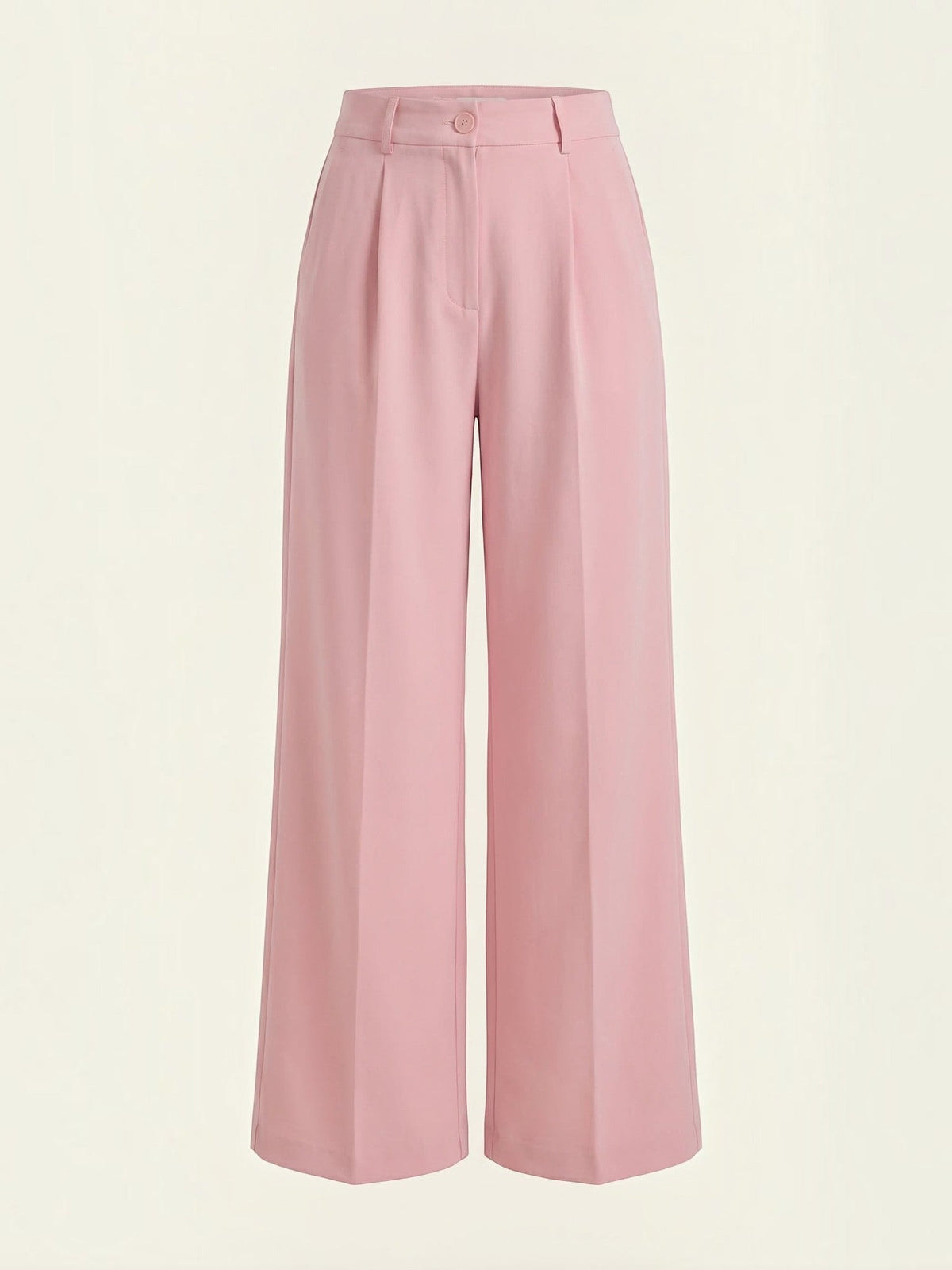 Plissierte Hose mit Seitentaschen